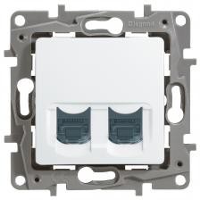 LEGRAND 672254 Розетка компьютерная 2ХRJ45 LEGRAND 672254 Розетка компьютерная 2ХRJ45
