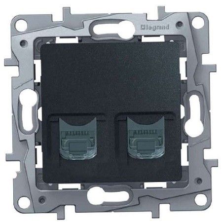 LEGRAND 672652 Модуль розетки двойной RJ11+RJ45 LEGRAND 672652 Модуль розетки двойной RJ11+RJ45
