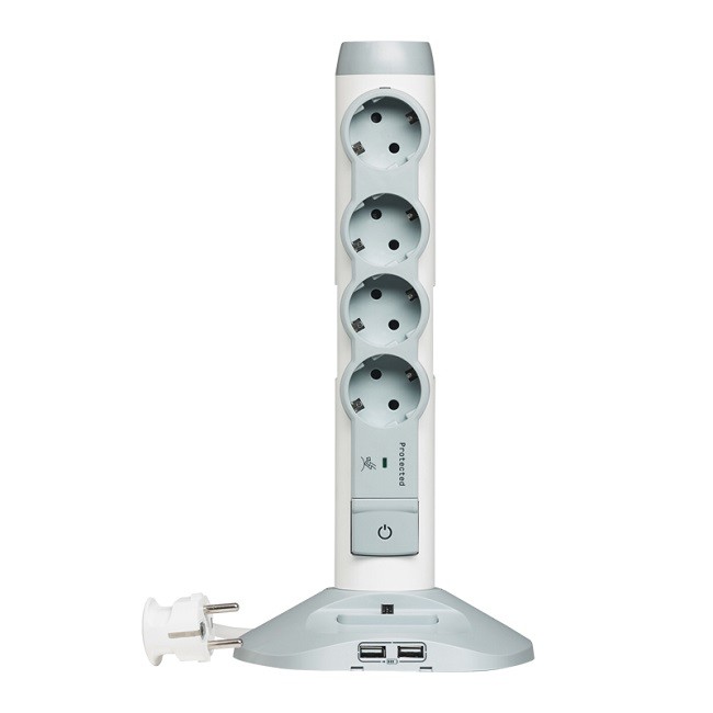 LEGRAND 694614 Многорозеточный блок 4 x 2К+З LEGRAND 694614 Многорозеточный блок 4 x 2К+З
