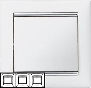 LEGRAND 770493 Рамка 3 поста LEGRAND 770493 Рамка 3 поста