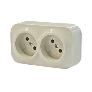 LEGRAND 782242 Розеточный блок 2 x 2К без шторок LEGRAND 782242 Розеточный блок 2 x 2К без шторок