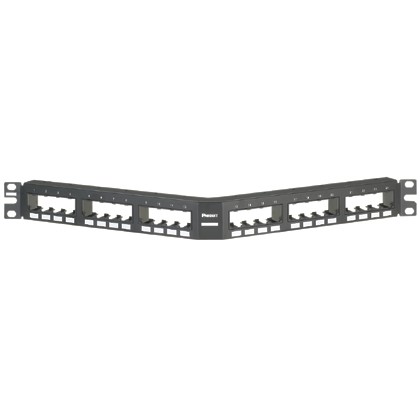 PANDUIT CPPA24FMWBLY Угловая 24-портовая патч-панель PANDUIT CPPA24FMWBLY Угловая 24-портовая патч-панель