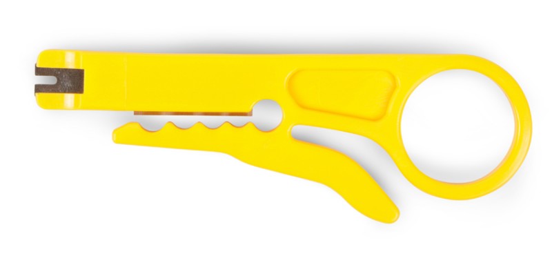 Hyperline HT-318 Инструмент для зачистки и разделки кабеля витая пара Hyperline HT-318 Инструмент для зачистки и разделки кабеля витая пара