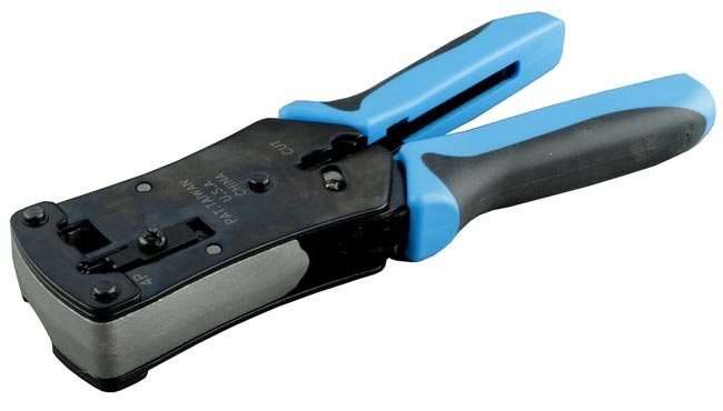 Hyperline HT-N468B Инструмент обжимной для RJ-45 Hyperline HT-N468B Инструмент обжимной для RJ-45