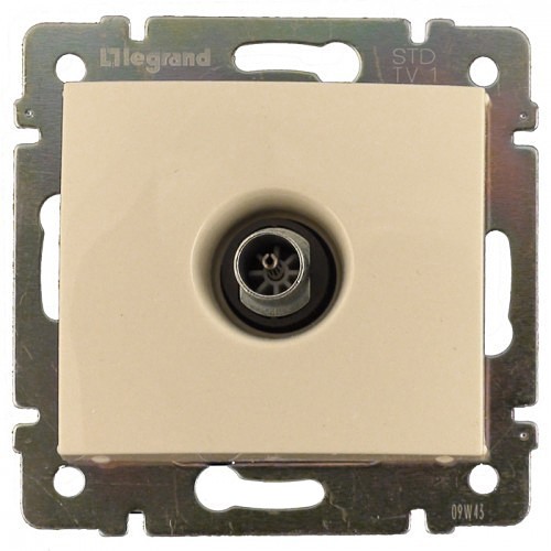 LEGRAND 774329 Модуль TV-розетки одиночной LEGRAND 774329 Модуль TV-розетки одиночной