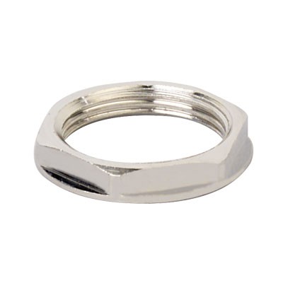 DKC / ДКС 6006-20 Гайка фиксации муфт для гибких и жестких стальных труб,M20x1,5 никелированная латунь DKC / ДКС 6006-20 Гайка фиксации муфт для гибких и жестких стальных труб,M20x1,5 никелированная латунь