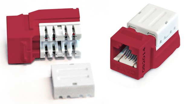 Hyperline KJNE-8P8C-C5e-90-RD Вставка Keystone Jack RJ-45(8P8C) Hyperline KJNE-8P8C-C5e-90-RD Вставка Keystone Jack RJ-45(8P8C)