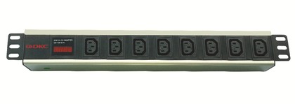 DKC / ДКС R519IEC8AMC14 Блок розеток для 19" шкафов DKC / ДКС R519IEC8AMC14 Блок розеток для 19" шкафов