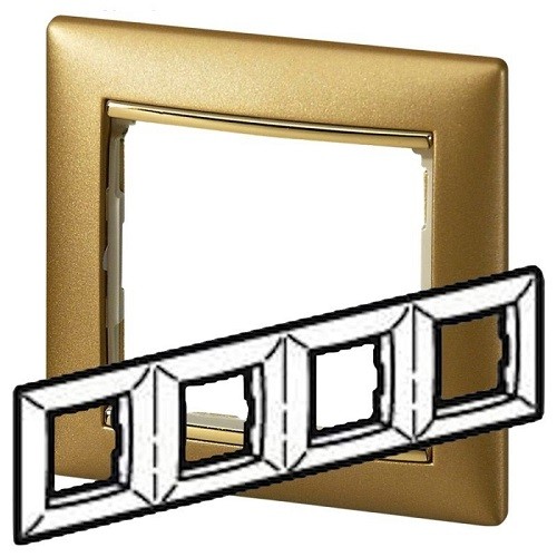 LEGRAND 770304 Рамка 4 поста