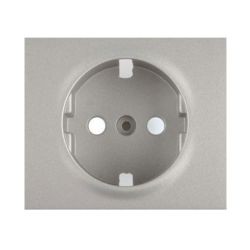 LEGRAND 770257 Лицевая панель для розетки 2К+З со шторками LEGRAND 770257 Лицевая панель для розетки 2К+З со шторками