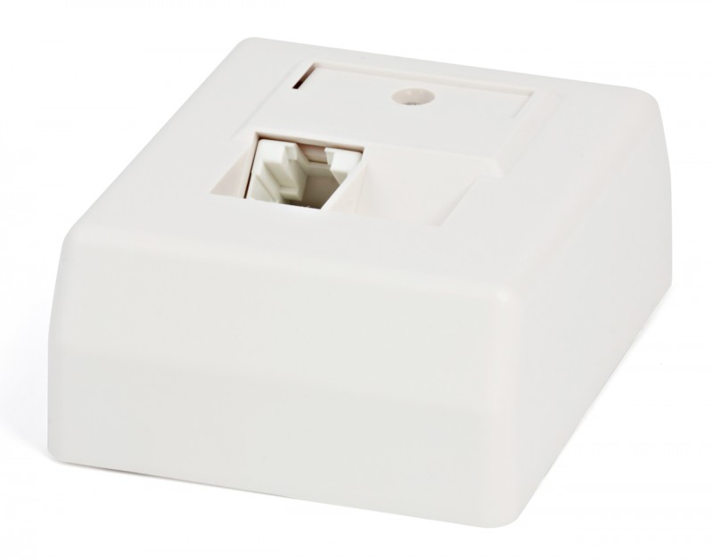 Hyperline SB-GTS1-8P8C-C6-WH Розетка RJ-45