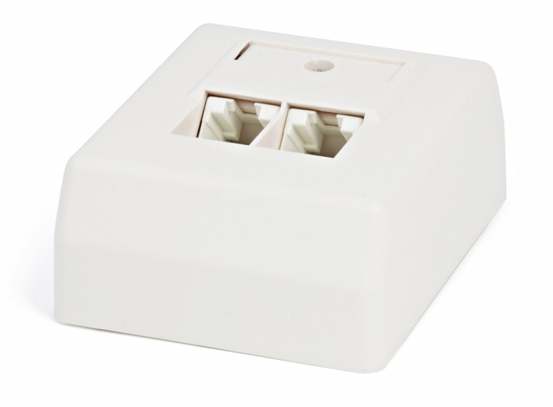 Hyperline SB-GTS2-8P8C-C6-WH Розетка RJ-45