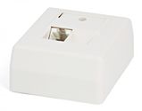 Розетка RJ-45 Hyperline SB-GTS1-8P8C-C6-WH