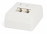 Розетка RJ-45 Hyperline SB-GTS2-8P8C-C6-WH