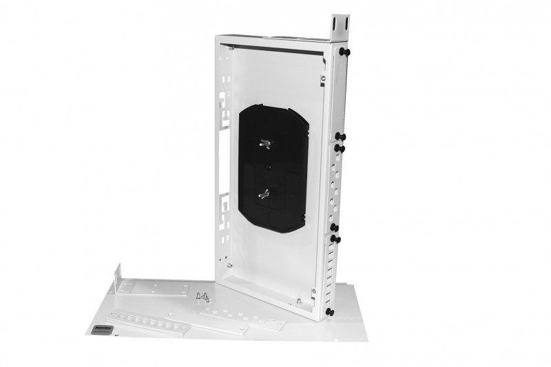 Hyperline FO-19R-1U-3xSLT-W140H42-24UN-GY Бокс оптический универсальный 19" Hyperline FO-19R-1U-3xSLT-W140H42-24UN-GY Бокс оптический универсальный 19"
