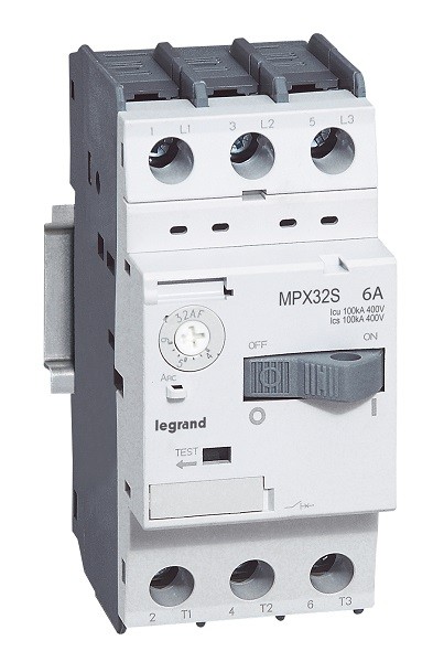 LEGRAND 417310 Автоматический выключатель для защиты двигателей MPX3 T32S LEGRAND 417310 Автоматический выключатель для защиты двигателей MPX3 T32S