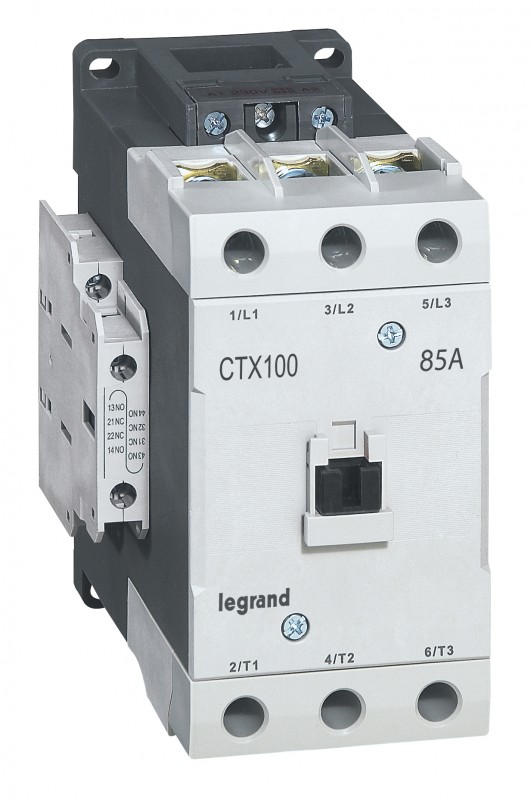 LEGRAND 416206 Контактор CTX3 3P 85A 2 Н.О. + 2 Н.З. 230V LEGRAND 416206 Контактор CTX3 3P 85A 2 Н.О. + 2 Н.З. 230V