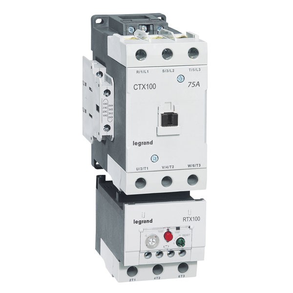 LEGRAND 416226 Контактор CTX3 3P 100A 2 Н.О. + 2 Н.З. 230V LEGRAND 416226 Контактор CTX3 3P 100A 2 Н.О. + 2 Н.З. 230V
