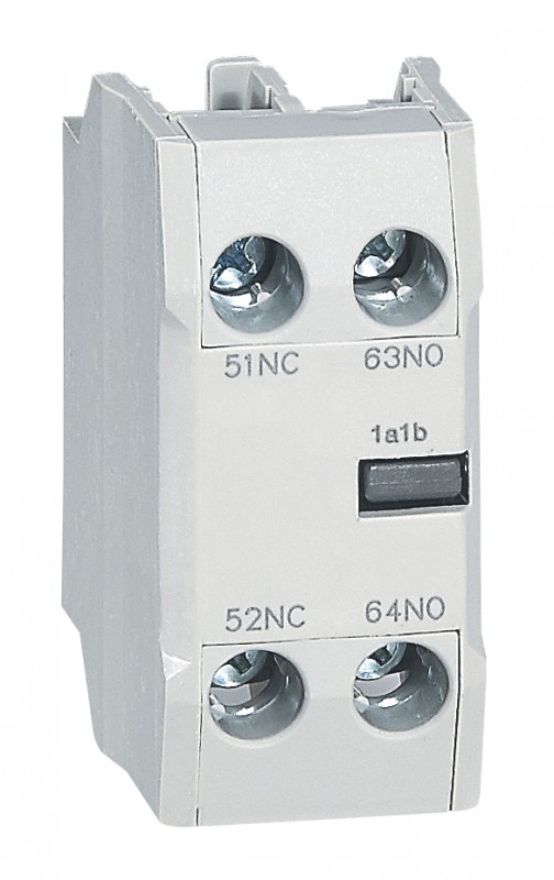 LEGRAND 416850 Блок вспомогательного контакта CTX3 фронтальный 1 Н.О. + 1 Н.З. LEGRAND 416850 Блок вспомогательного контакта CTX3 фронтальный 1 Н.О. + 1 Н.З.
