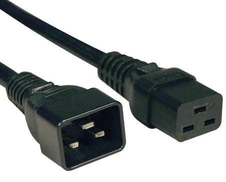 Hyperline PWC-IEC19-IEC20-0.5-BK Кабель питания IEC 320 C19 - IEC 320 C20 (3x1.5) Hyperline PWC-IEC19-IEC20-0.5-BK Кабель питания IEC 320 C19 - IEC 320 C20 (3x1.5)