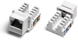 Вставка Keystone Jack RJ-45 Hyperline KJ2-8P8C-C6-90-WH (8P8C)&nbsp;<img style='position: relative;margin:0' src='/image/only_to_order_edit.gif' alt='На заказ' title='На заказ' />