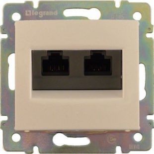 LEGRAND 774131 Модуль розетки информационной 2хRJ45 LEGRAND 774131 Модуль розетки информационной 2хRJ45