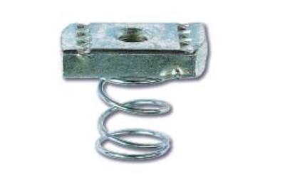 DKC / ДКС CM161000INOX316L Гайка для подвешивания профиля (с удлиненной пружиной) М10х40 DKC / ДКС CM161000INOX316L Гайка для подвешивания профиля (с удлиненной пружиной) М10х40