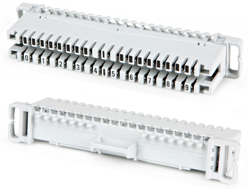 Hyperline KR-PL-10-CON-0 Плинт соединительный Hyperline KR-PL-10-CON-0 Плинт соединительный