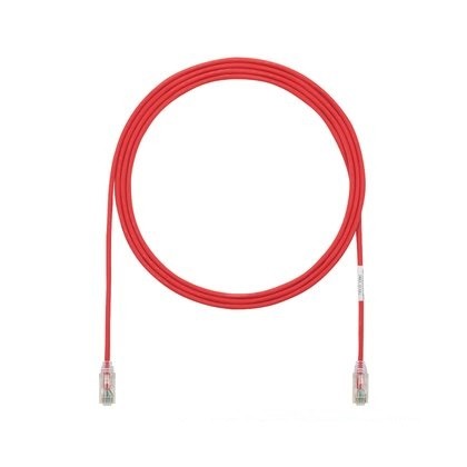 PANDUIT UTP28X10MRD Патч-корд малого диаметра (4,7мм) с модульными разъёмами RJ-45 Pan-Plug™ на обоих концах