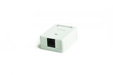 Розетка компьютерная RJ-45 Hyperline SB2-1-8P8C-C6-WH (8P8C)