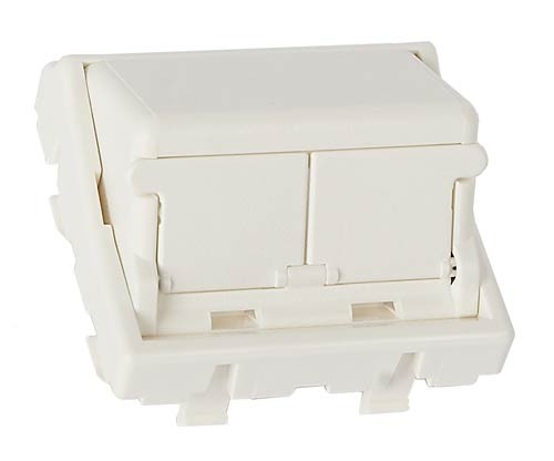 PANDUIT CFPFS2SAW Лицевая панель для 2- мод. Mini-Com®
