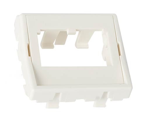 PANDUIT CFPFF2AW Лицевая панель Mini-Com®: адаптер 45х45мм с двухмодульной плоской панелью PANDUIT CFPFF2AW Лицевая панель Mini-Com®: адаптер 45х45мм с двухмодульной плоской панелью