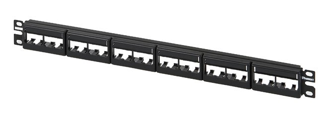 PANDUIT CPPL24WBLY Модульная патч-панель Mini-Com® 19" PANDUIT CPPL24WBLY Модульная патч-панель Mini-Com® 19"