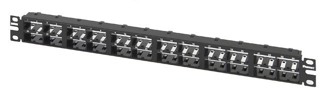 PANDUIT CPP48HDWBLY Модульная патч-панель высокой плотности Mini-Com® 19" PANDUIT CPP48HDWBLY Модульная патч-панель высокой плотности Mini-Com® 19"
