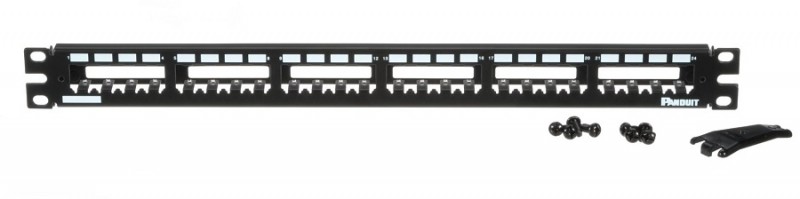 PANDUIT CP24WSBLY Модульная цельнометаллическая патч-панель Mini-Com® 19" PANDUIT CP24WSBLY Модульная цельнометаллическая патч-панель Mini-Com® 19"