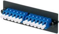PANDUIT FAP8WBUDLCZ Панель OPTICOM для 8 LC дуплексных одномодовых оптических адаптеров с муфтами из циркониевой керамики (синий) PANDUIT FAP8WBUDLCZ Панель OPTICOM для 8 LC дуплексных одномодовых оптических адаптеров с муфтами из циркониевой керамики (синий)