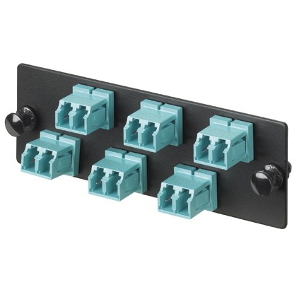 PANDUIT FAP6WAQDLCZ Панель OPTICOM для 6 LC 10GIG™ дуплексных многомодовых оптических адаптеров с муфтами из циркониевой керамики (морская волна) PANDUIT FAP6WAQDLCZ Панель OPTICOM для 6 LC 10GIG™ дуплексных многомодовых оптических адаптеров с муфтами из циркониевой керамики (морская волна)
