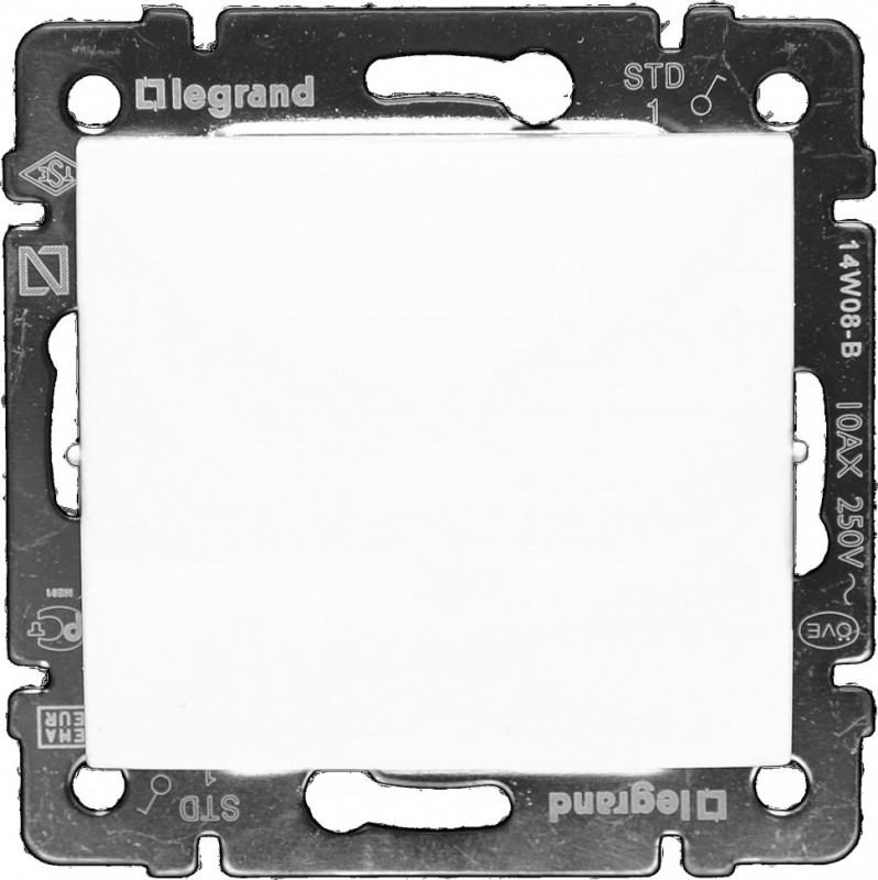 LEGRAND 774201 Выключатель 1-клавишный LEGRAND 774201 Выключатель 1-клавишный