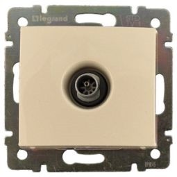 LEGRAND 774331 Розетка TV проходная 2400МГц 10Дб (слоновая кость) LEGRAND 774331 Розетка TV проходная 2400МГц 10Дб (слоновая кость)