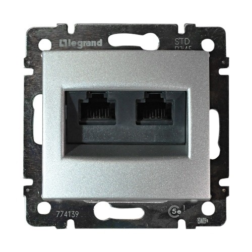 LEGRAND 770231 Модуль розетки информационной 2ХRJ45 LEGRAND 770231 Модуль розетки информационной 2ХRJ45