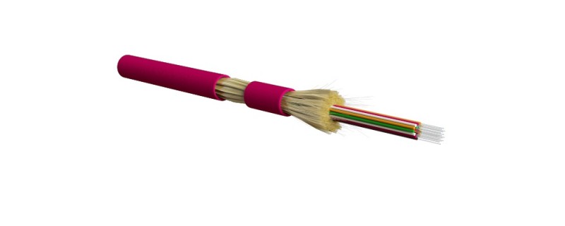 Hyperline FO-DT-IN-504-24-LSZH-MG Кабель волоконно-оптический 50/125 (OM4) многомодовый