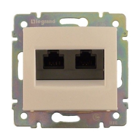 LEGRAND 774147 Модуль розетки информационной 2хRJ45 LEGRAND 774147 Модуль розетки информационной 2хRJ45