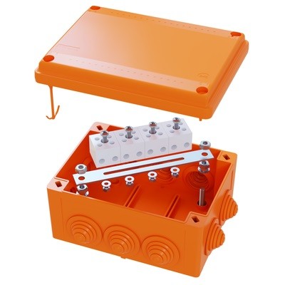 DKC / ДКС FSB11604 Коробка ответвительная FS с кабельными вводами и клеммниками DKC / ДКС FSB11604 Коробка ответвительная FS с кабельными вводами и клеммниками