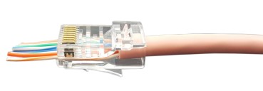 Hyperline PLEZ-8P8C-U-C5-100 Разъем легкой оконцовки RJ-45 (8P8C) под витую пару