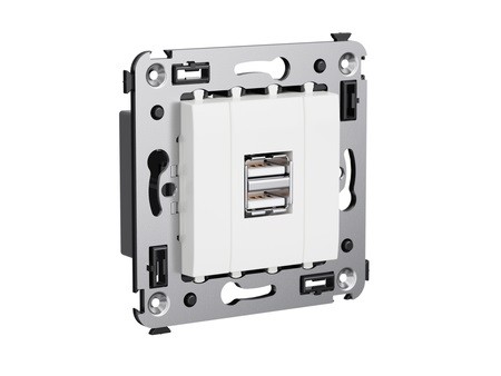 DKC / ДКС 4400543 USB зарядное устройство в стену DKC / ДКС 4400543 USB зарядное устройство в стену