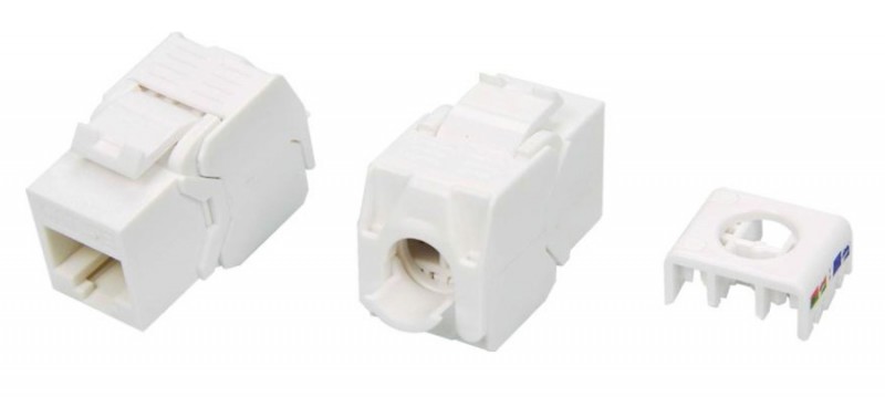 Hyperline KJ8-8P8C-C5e-180-TLS-WH Вставка Keystone Jack RJ-45(8P8C) Hyperline KJ8-8P8C-C5e-180-TLS-WH Вставка Keystone Jack RJ-45(8P8C)