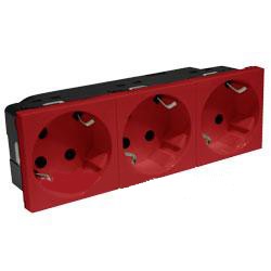 LEGRAND 77282 Модуль розетки 3х2К+3 под углом 45° LEGRAND 77282 Модуль розетки 3х2К+3 под углом 45°