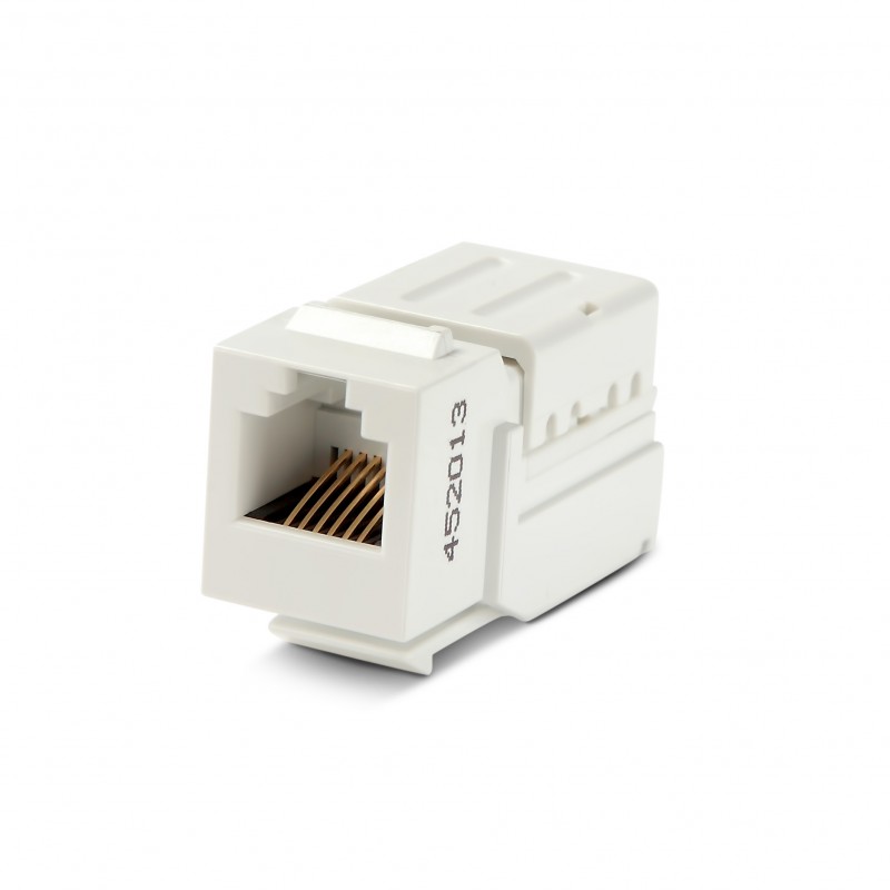 Hyperline KJNE-6P6C-C2-90-WH Вставка Keystone Jack