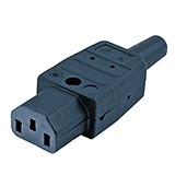 Hyperline CON-IEC320C13 Разъем IEC 60320 C13 220В 10A на кабель (плоские контакты внутри разъема) Hyperline CON-IEC320C13 Разъем IEC 60320 C13 220В 10A на кабель (плоские контакты внутри разъема)