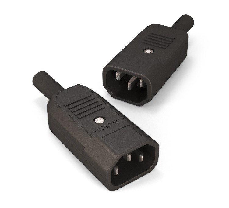Hyperline CON-IEC320C14 Разъем IEC 60320 C14 220В 10A на кабель (плоские выступающие штыревые контакты в пластиковом обрамлении) Hyperline CON-IEC320C14 Разъем IEC 60320 C14 220В 10A на кабель (плоские выступающие штыревые контакты в пластиковом обрамлении)